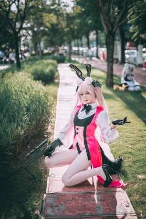 《FGO：光之高扬斯卡娅兔女郎场照》｜封疆疆v · 27张写真