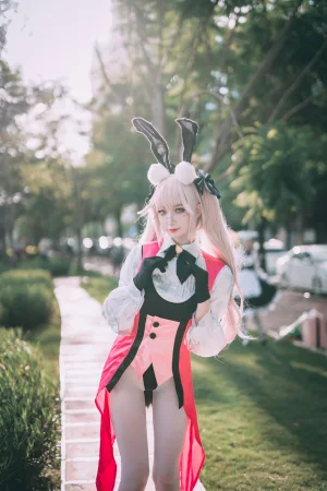 《FGO：光之高扬斯卡娅兔女郎场照》｜封疆疆v · 27张写真