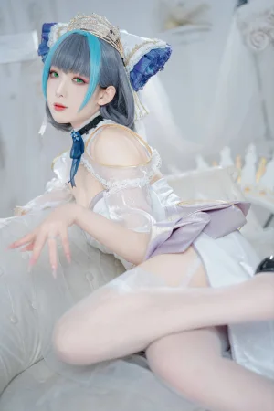《碧蓝航线 柴郡誓约礼服》｜封疆疆v · 18张写真