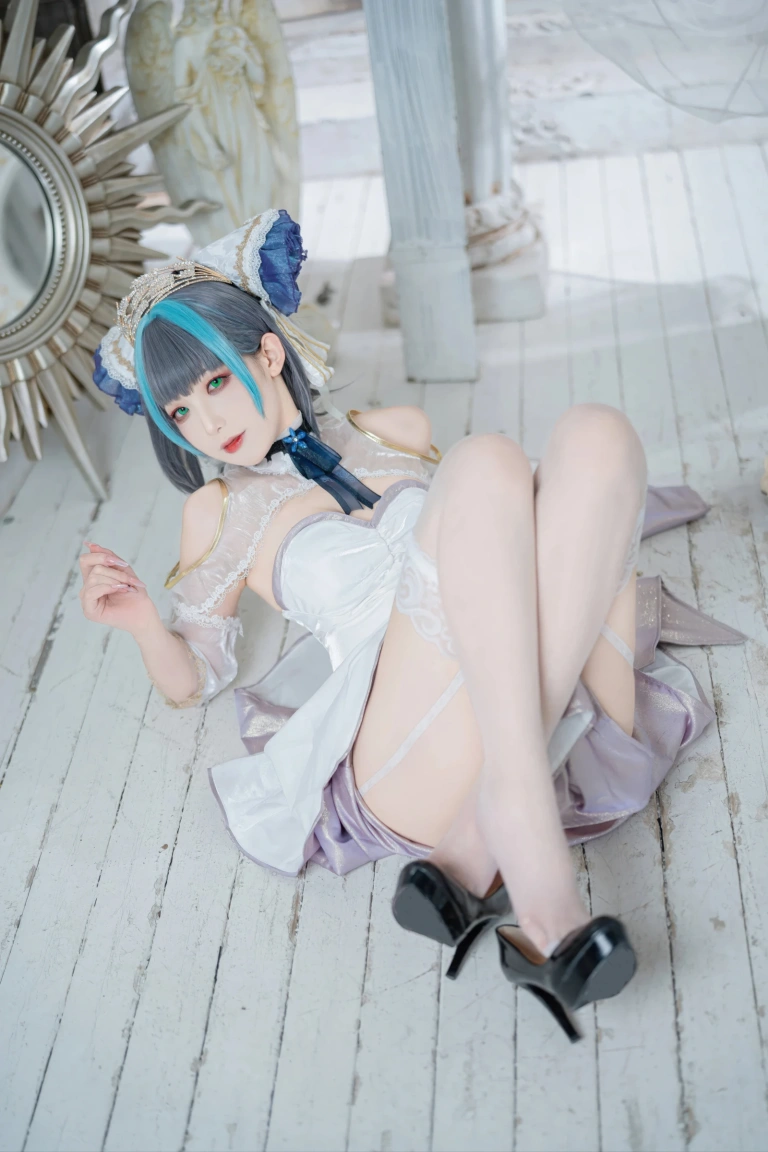 《碧蓝航线 柴郡誓约礼服》｜封疆疆v · 18张写真