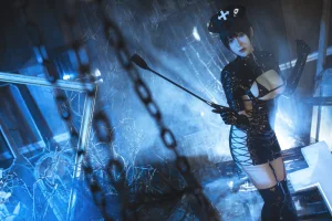《黑暗护士》｜小容仔咕咕咕w · 58张写真