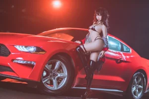 《大凤赛车2》｜樱落酱w · 17张写真