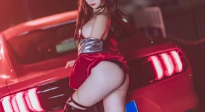 《大凤赛车2》｜樱落酱w · 17张写真