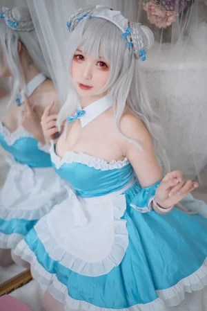 《小天鹅女仆》｜樱落酱w · 13张写真