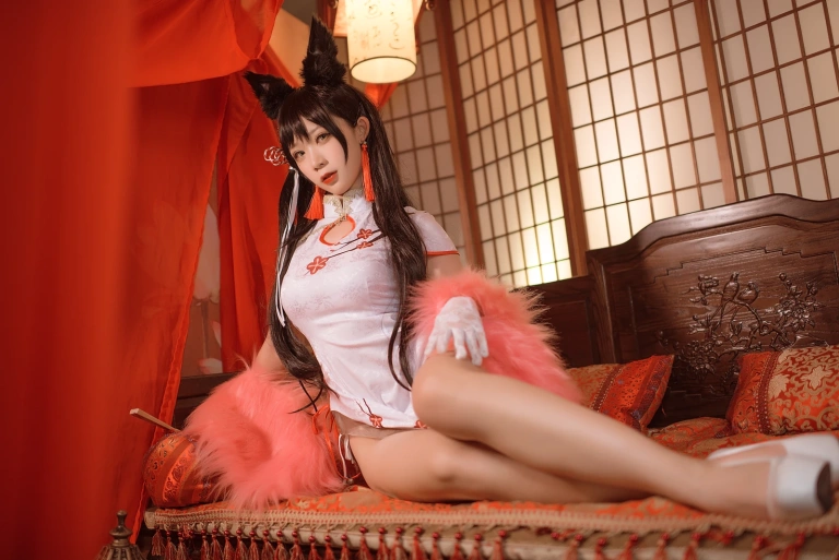 《爱宕新春旗袍》｜樱落酱w · 16张写真