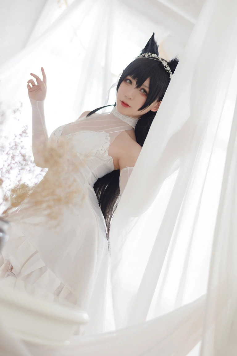 《爱宕花嫁》｜樱落酱w · 19张写真