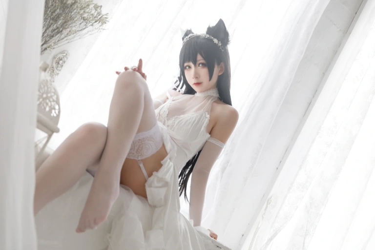 《爱宕花嫁》｜樱落酱w · 19张写真