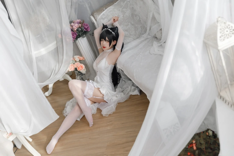 《爱宕花嫁》｜樱落酱w · 19张写真