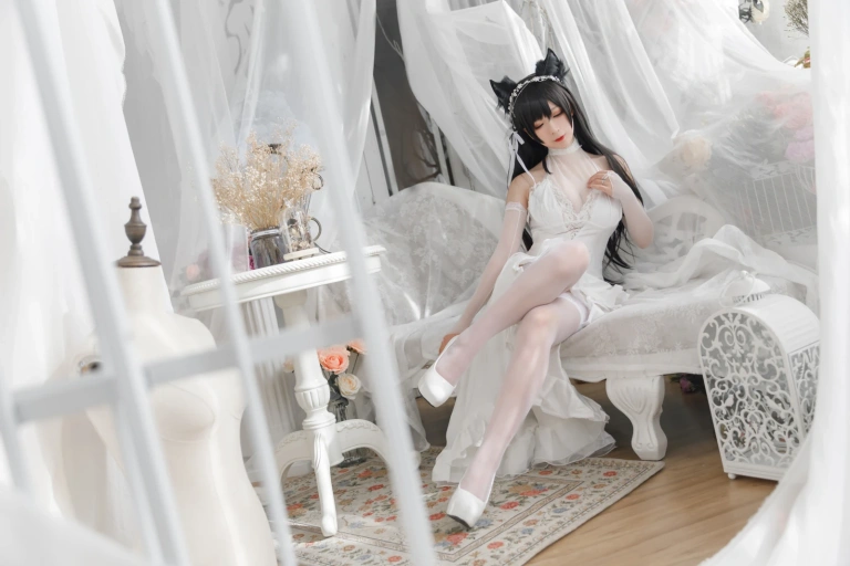 《爱宕花嫁》｜樱落酱w · 19张写真