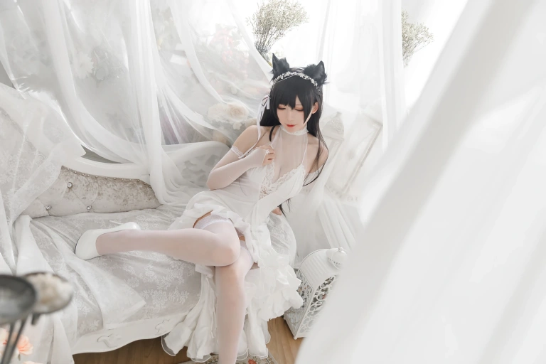 《爱宕花嫁》｜樱落酱w · 19张写真