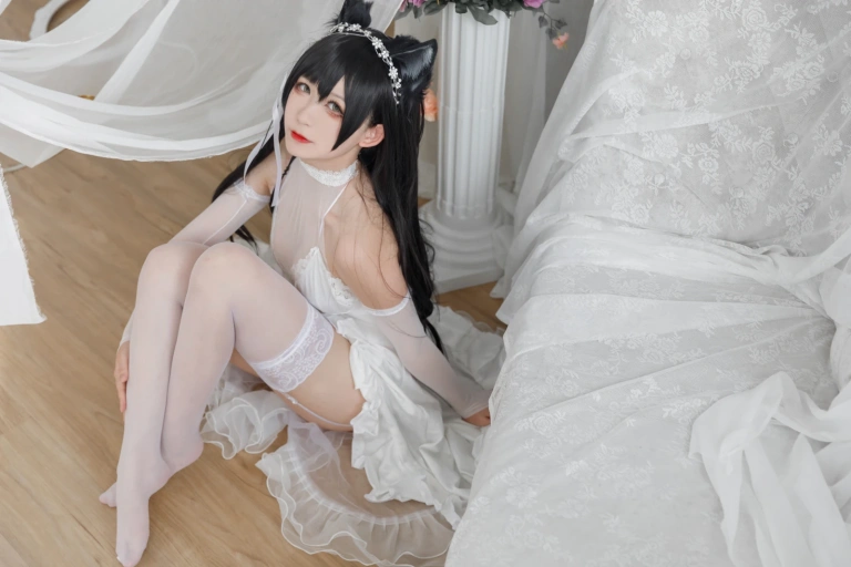 《爱宕花嫁》｜樱落酱w · 19张写真