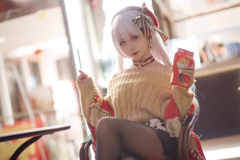 《贝法pocky》｜樱落酱w · 12张写真