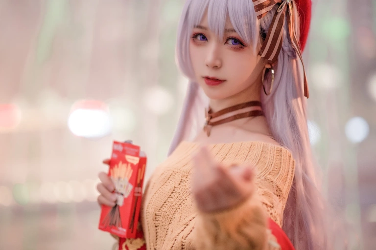 《贝法pocky》｜樱落酱w · 12张写真
