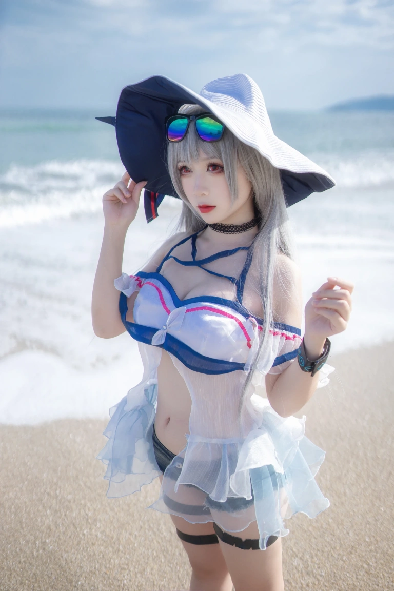 《斯卡蒂泳装》｜樱落酱w · 21张写真