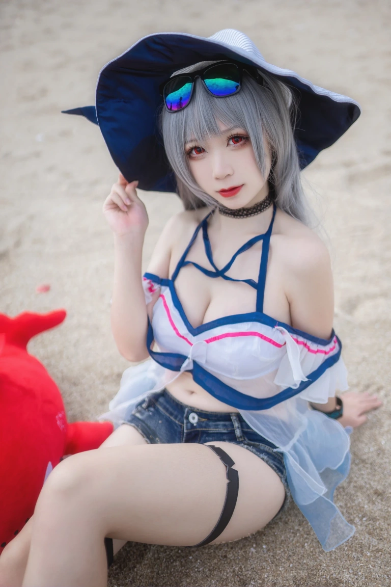 《斯卡蒂泳装》｜樱落酱w · 21张写真