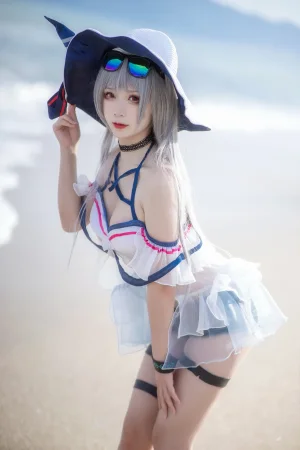 《斯卡蒂泳装》｜樱落酱w · 21张写真