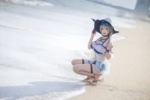 《斯卡蒂泳装》｜樱落酱w · 21张写真