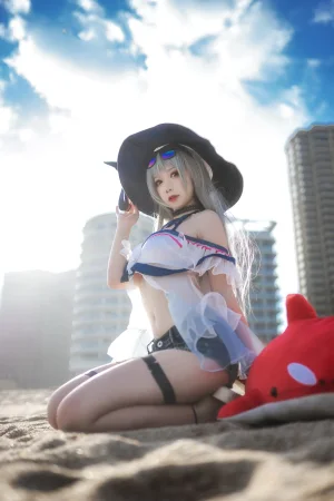 《斯卡蒂泳装》｜樱落酱w · 21张写真