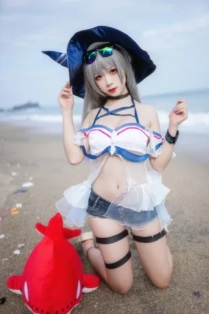 《斯卡蒂泳装》｜樱落酱w · 21张写真