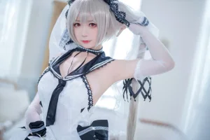《碧蓝航线 可畏礼服》｜樱落酱w · 20张写真