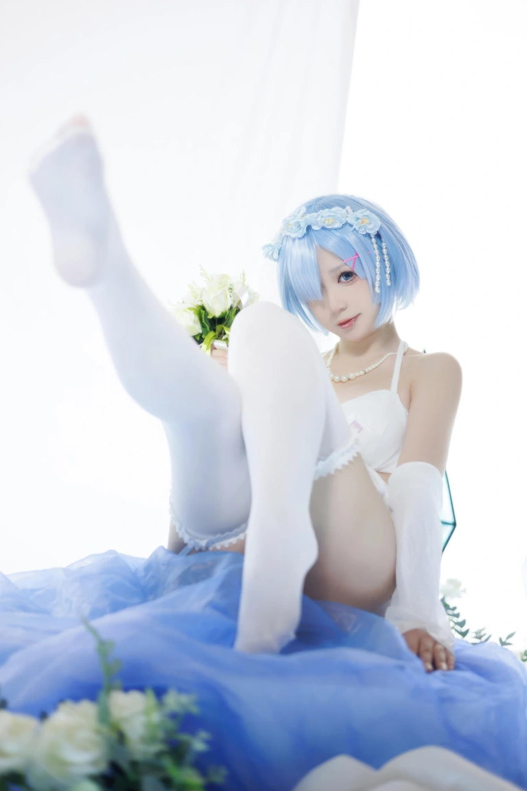 《从零开始的异世界生活 蕾姆花嫁》｜樱落酱w · 25张写真