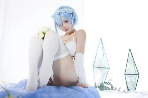 《从零开始的异世界生活 蕾姆花嫁》｜樱落酱w · 25张写真