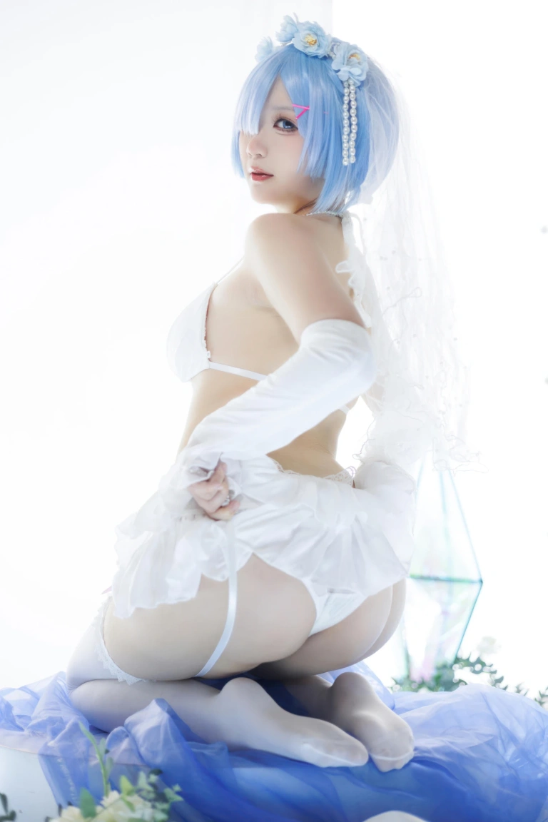 《从零开始的异世界生活 蕾姆花嫁》｜樱落酱w · 25张写真