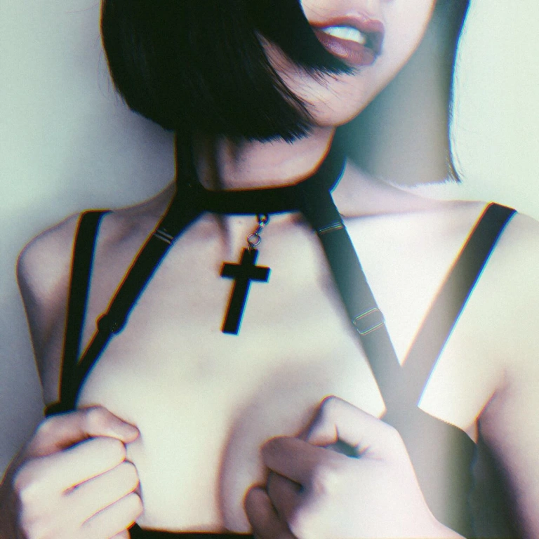《项圈身体局部》｜眼酱大魔王w · 7张写真