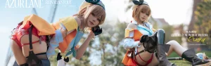 《碧蓝航线莱莎联动》｜w百合欧皇子w · 23张写真