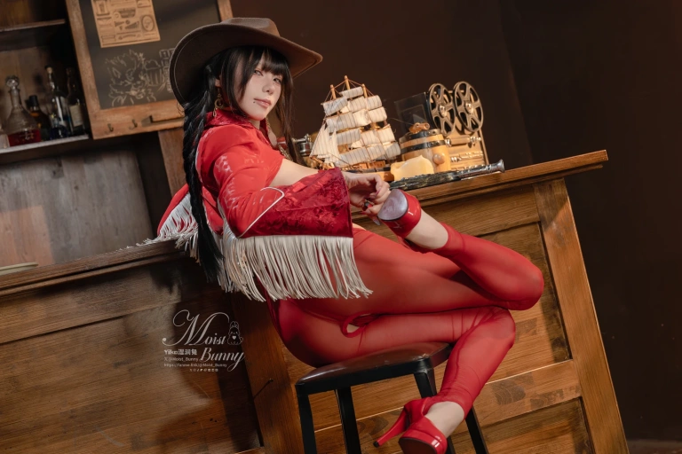 《西部逆兔女郎&Thirsty [107P2V-1.83GB]》｜Yiko湿润兔 · 108张写真、2 个视频