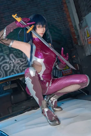 《2026年09月 对魔忍 井河阿莎姬》｜Yiko湿润兔 · 124张写真、1 个视频