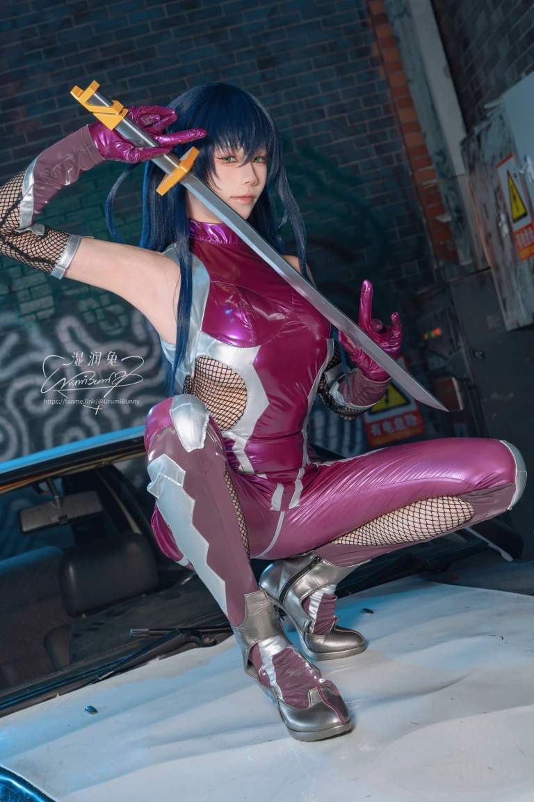 《2026年09月 对魔忍 井河阿莎姬》｜Yiko湿润兔 · 124张写真、1 个视频
