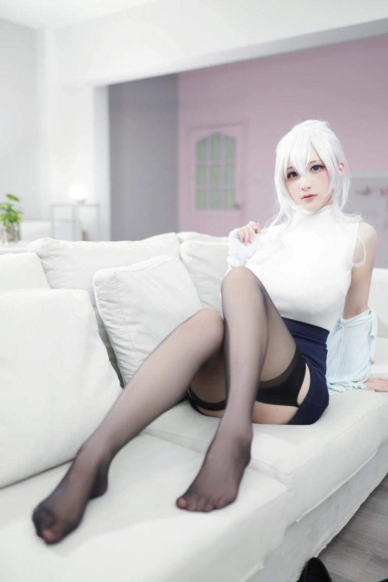 《未亡人雪女》｜幼愛Youmeko · 70张写真