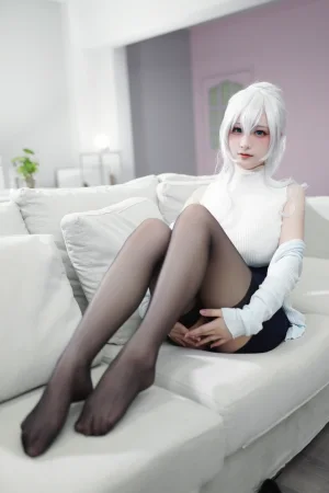 《未亡人雪女》｜幼愛Youmeko · 70张写真