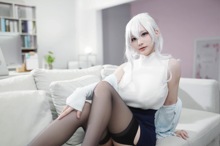 《未亡人雪女》｜幼愛Youmeko · 70张写真