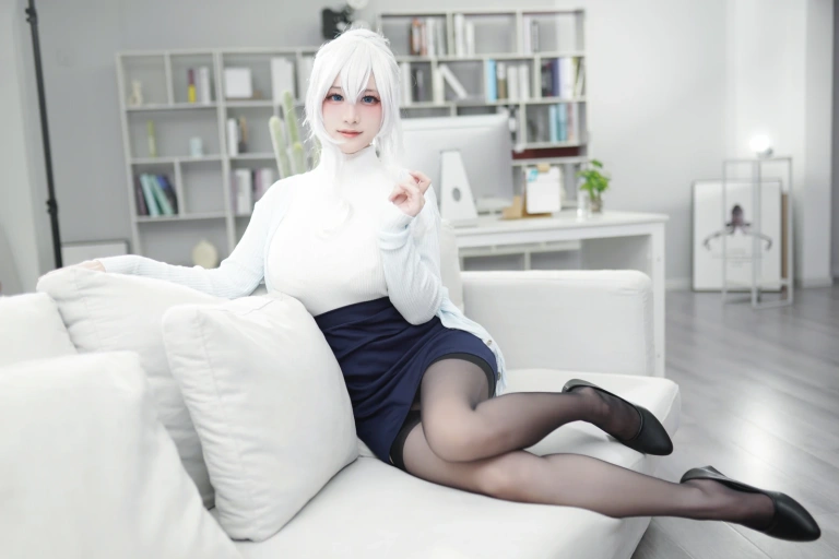 《未亡人雪女》｜幼愛Youmeko · 70张写真