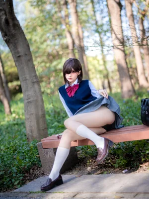 《天乃莉莉纱》｜幼愛Youmeko · 27张写真