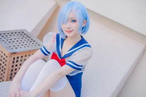《Patreon 蕾姆泳装》｜幼愛Youmeko · 18张写真
