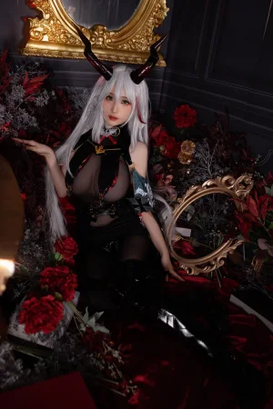 《Patreon 碧蓝航线 埃吉尔》｜幼愛Youmeko · 17张写真