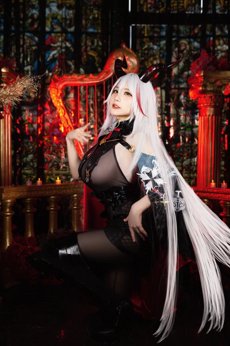 《Patreon 碧蓝航线 埃吉尔》｜幼愛Youmeko · 17张写真