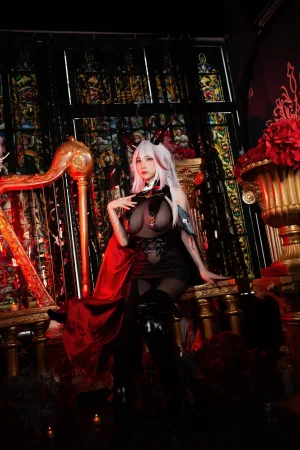 《Patreon 碧蓝航线 埃吉尔》｜幼愛Youmeko · 17张写真