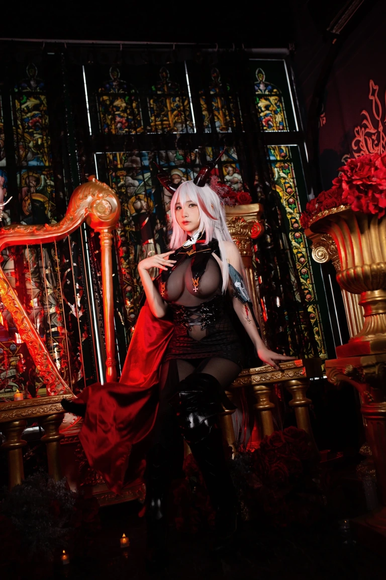 《Patreon 碧蓝航线 埃吉尔》｜幼愛Youmeko · 17张写真