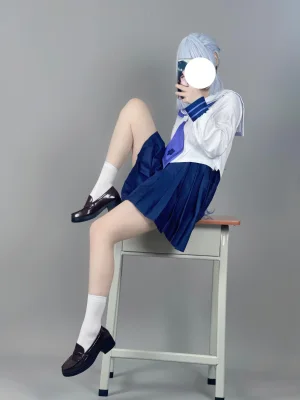 《原神 神里绫华》｜幼愛Youmeko · 47张写真