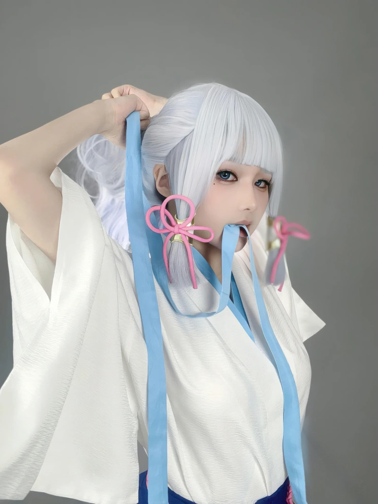 《原神 神里绫华》｜幼愛Youmeko · 47张写真