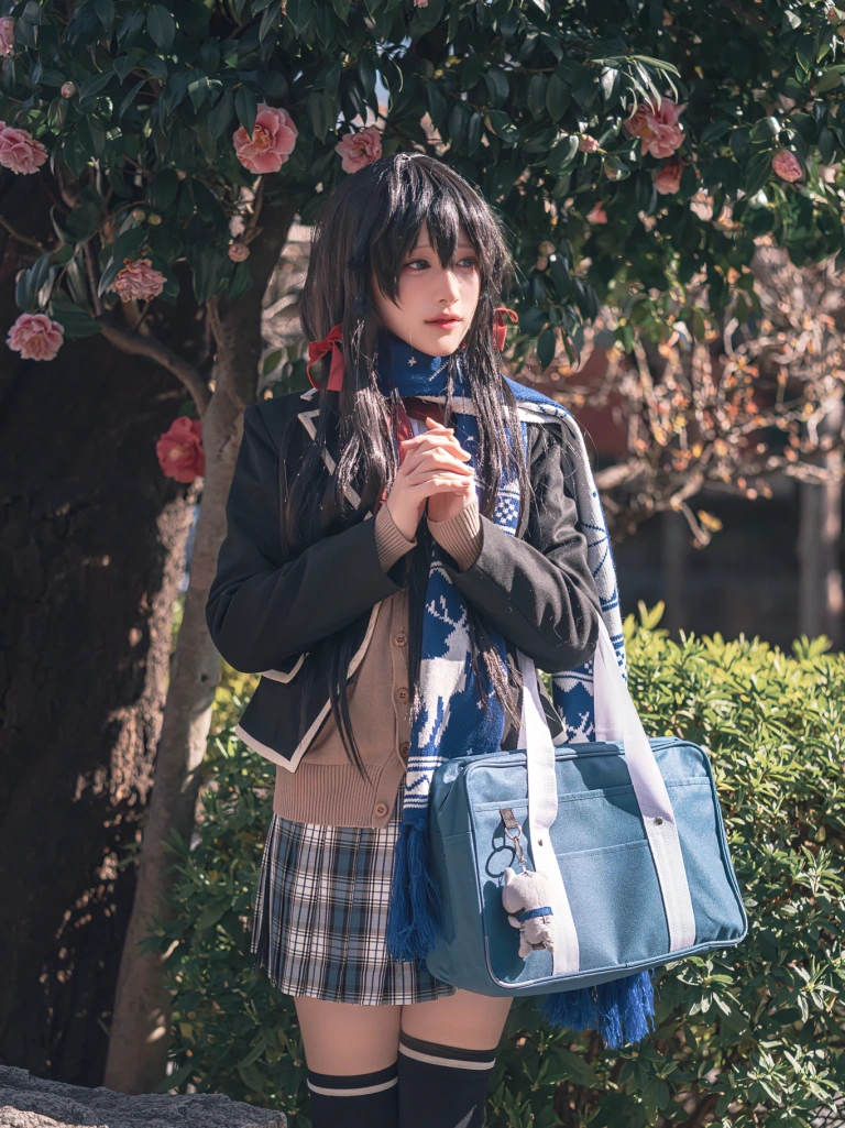 《雪之下雪乃jk制服》｜幼愛Youmeko · 23张写真、3 个视频