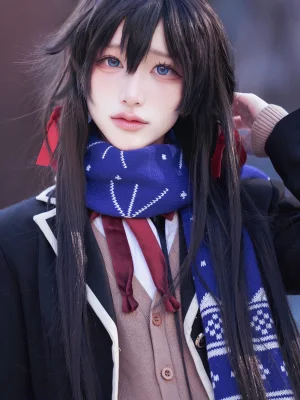 《雪之下雪乃jk制服》｜幼愛Youmeko · 23张写真、3 个视频