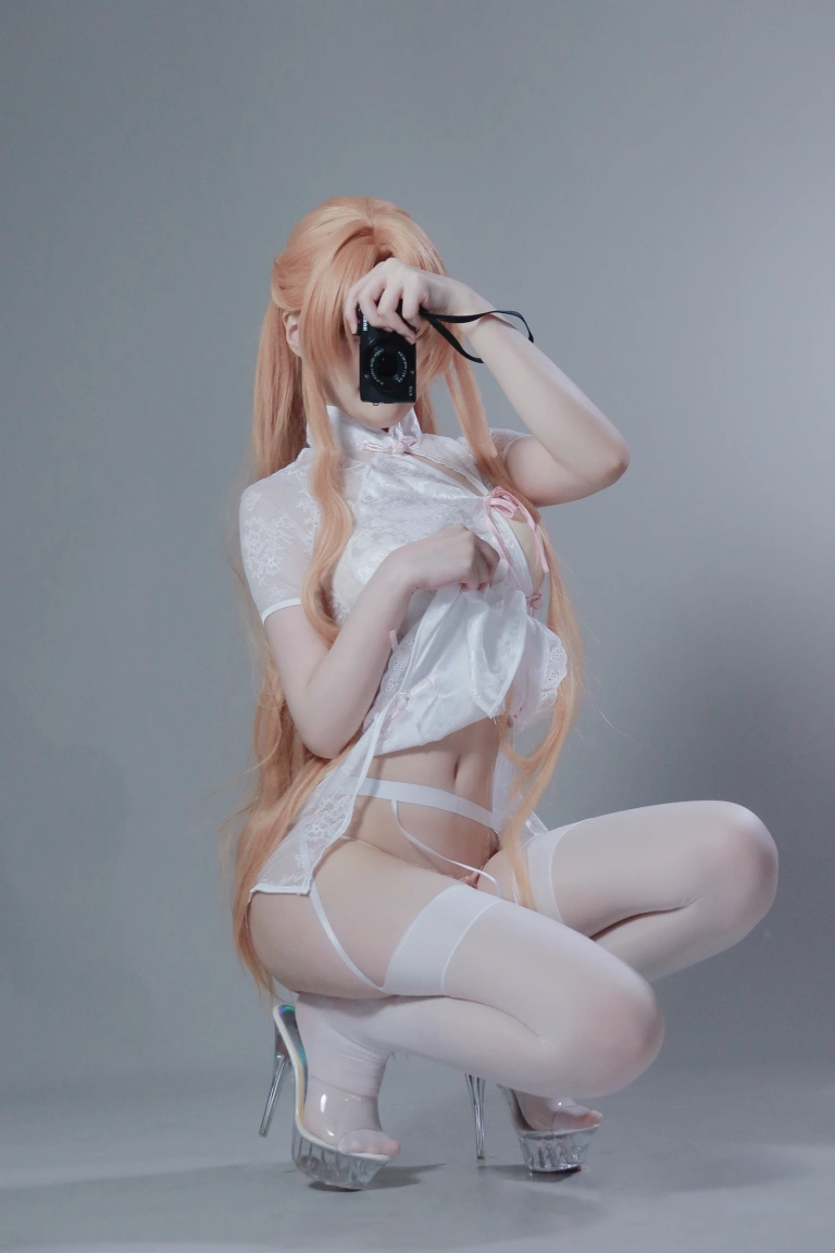 《亚丝娜 中华女仆》｜幼愛Youmeko · 42张写真