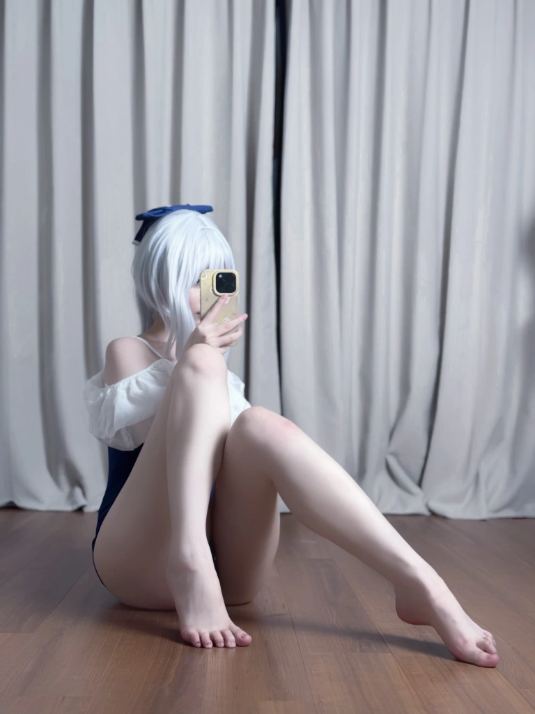 《蔚蓝档案 月雪宫子》｜幼愛Youmeko · 35张写真