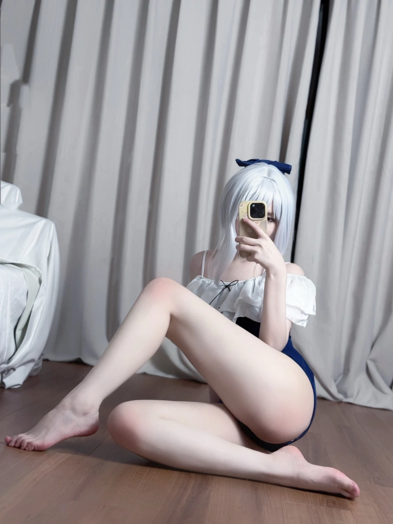 《蔚蓝档案 月雪宫子》｜幼愛Youmeko · 35张写真
