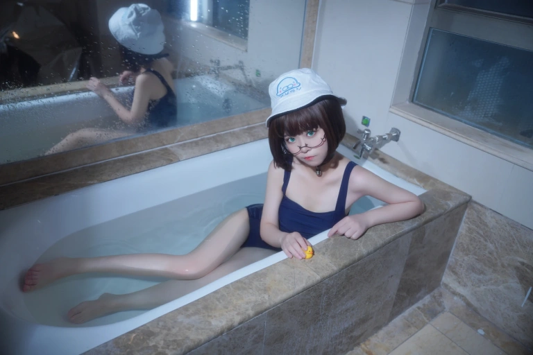 《浴缸死库水》｜洛城雪Yuki · 39张写真、1 个视频